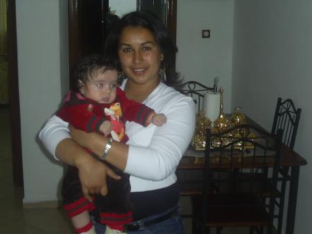 ma femme et mon bb(mohamed hachem)